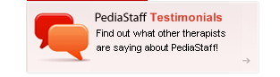 PediaStaff Testimonials - Find out what other Therapists are saying about PediaStaff!